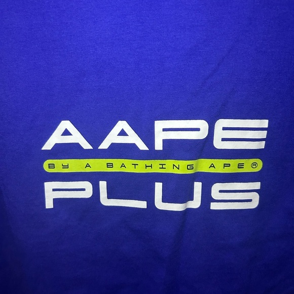 Aape+ by A Bathing Ape space gradient T-shirt - Picture 7 of 12